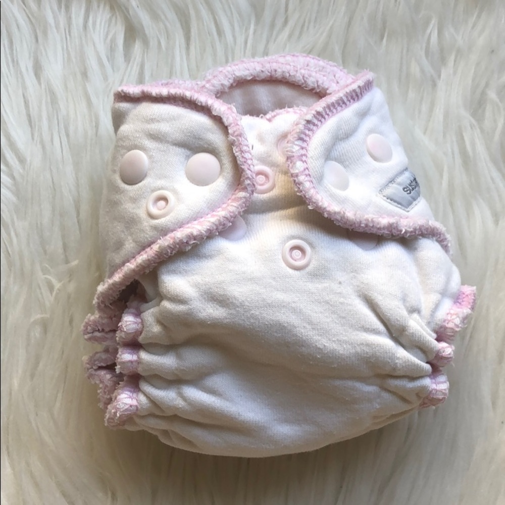 SustainableBabyish Fitted Cloth Diaper XS